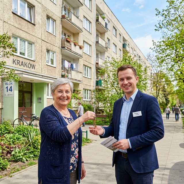 Z lokatorem lub najemcą